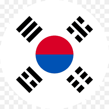 Korean flag (round)