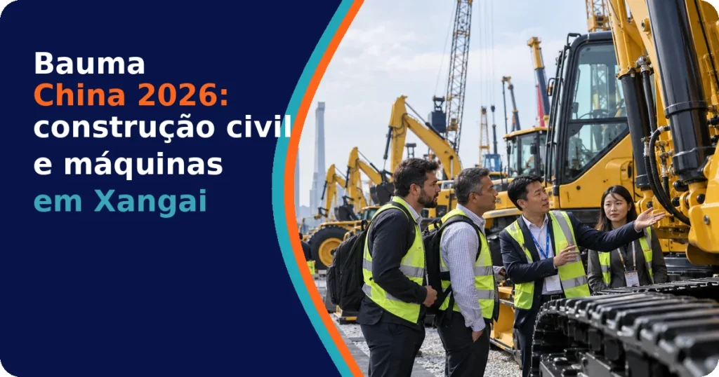 Bauma China 2026 em Xangai: feira de construção civil, máquinas e equipamentos pesados
