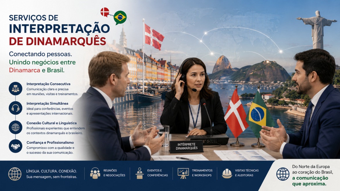 Intérprete de Dinamarquês no Brasil