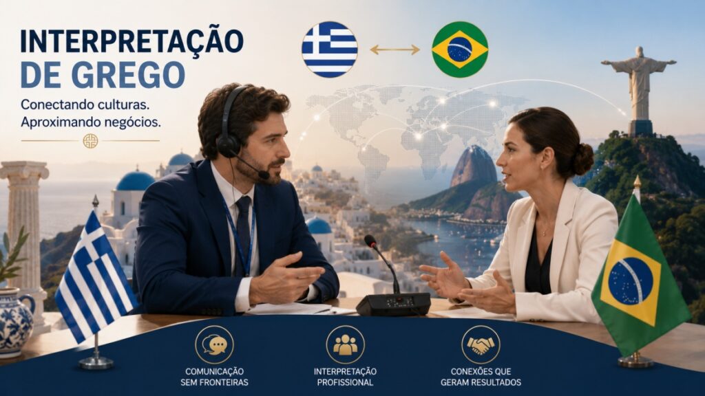 Intérprete de Grego no Brasil