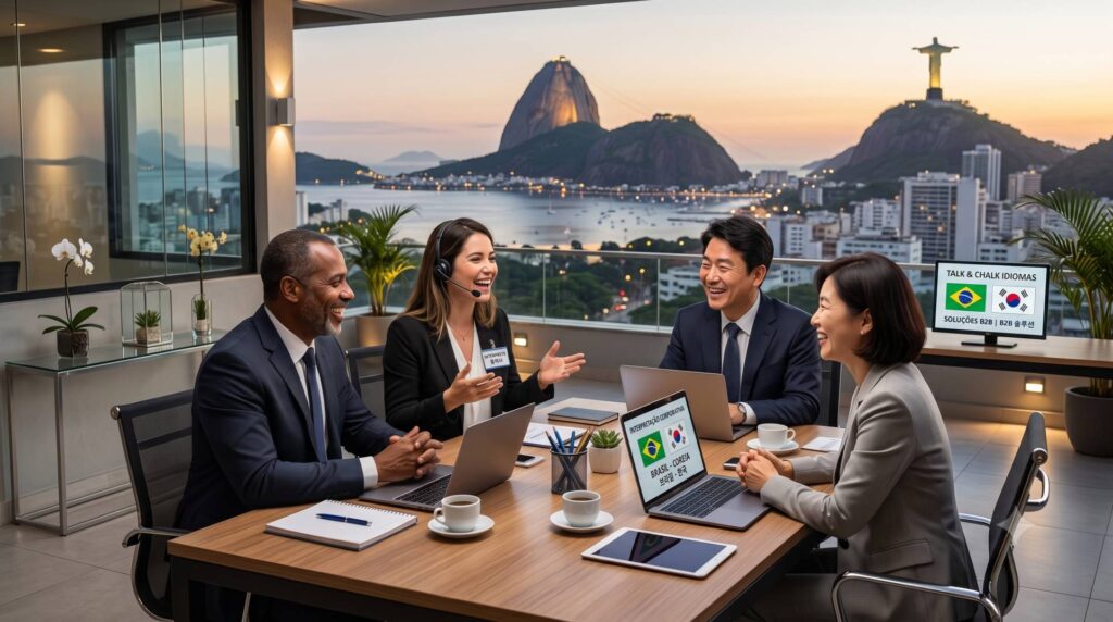 Intérprete de coreano no Brasil