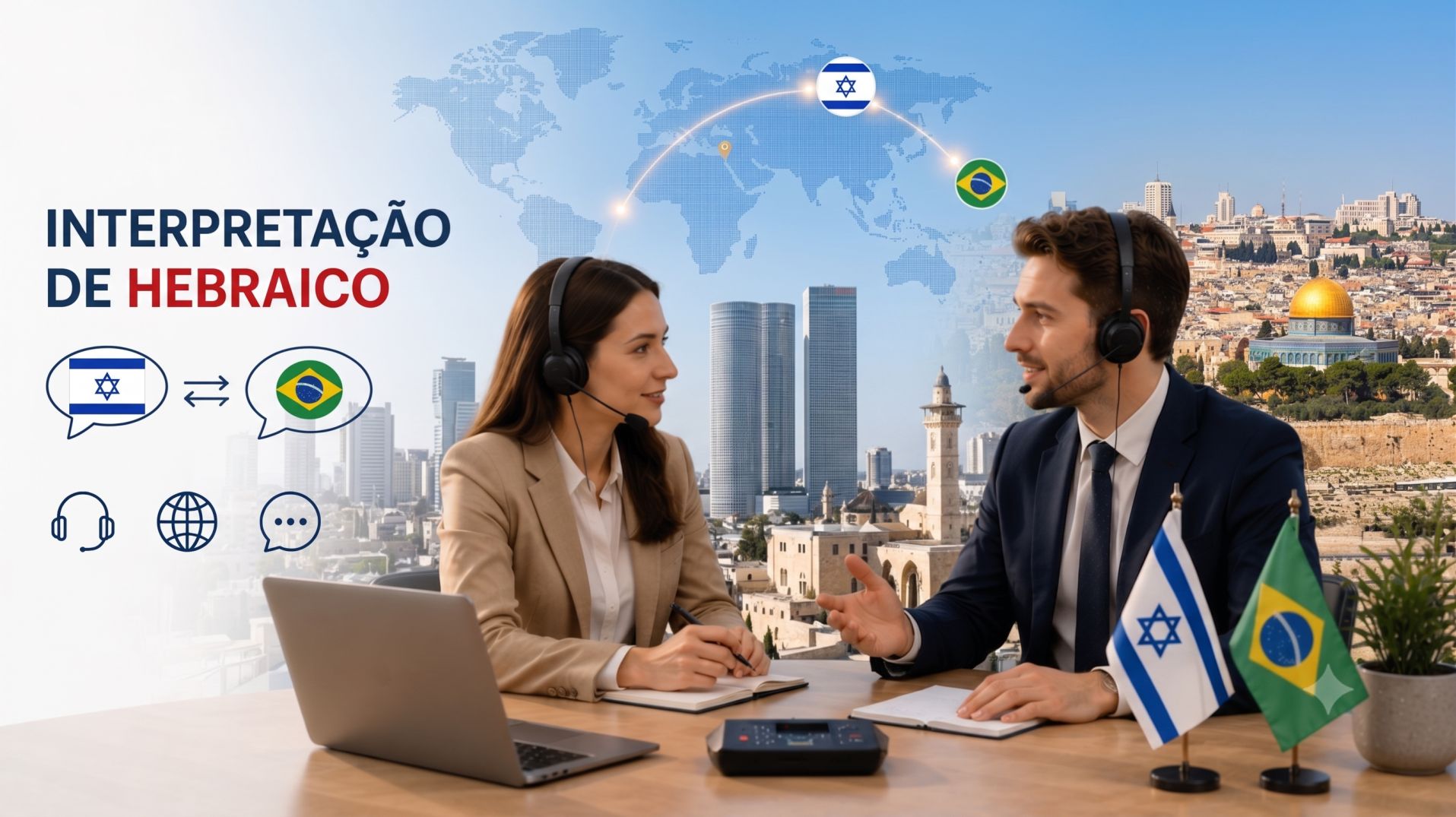 Intérprete de hebraico no Brasil - image