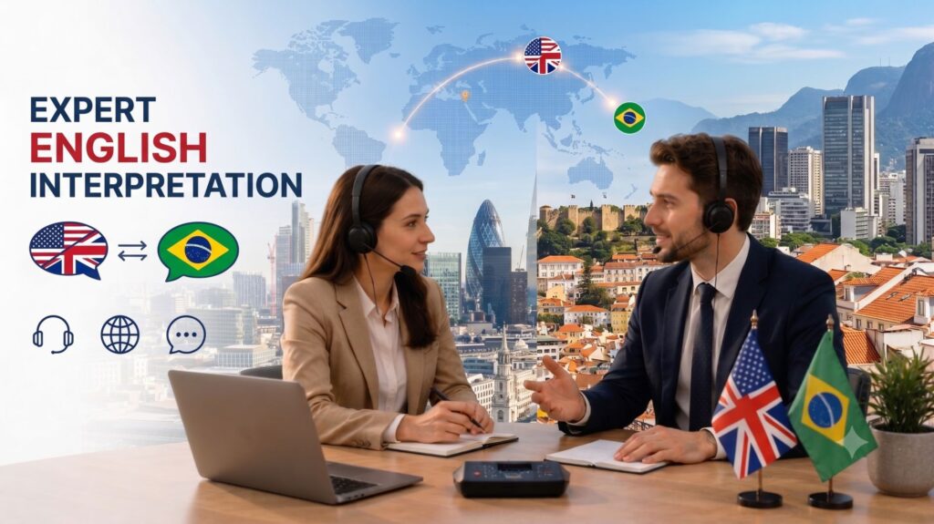 Portuguese interpreter in the USA