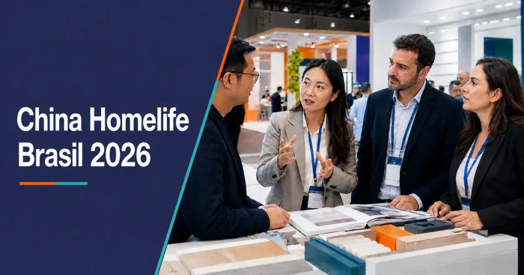 China Homelife Brasil 2026 no São Paulo Expo